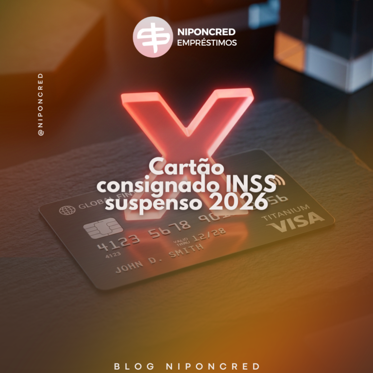 cartão consignado INSS suspenso 2026