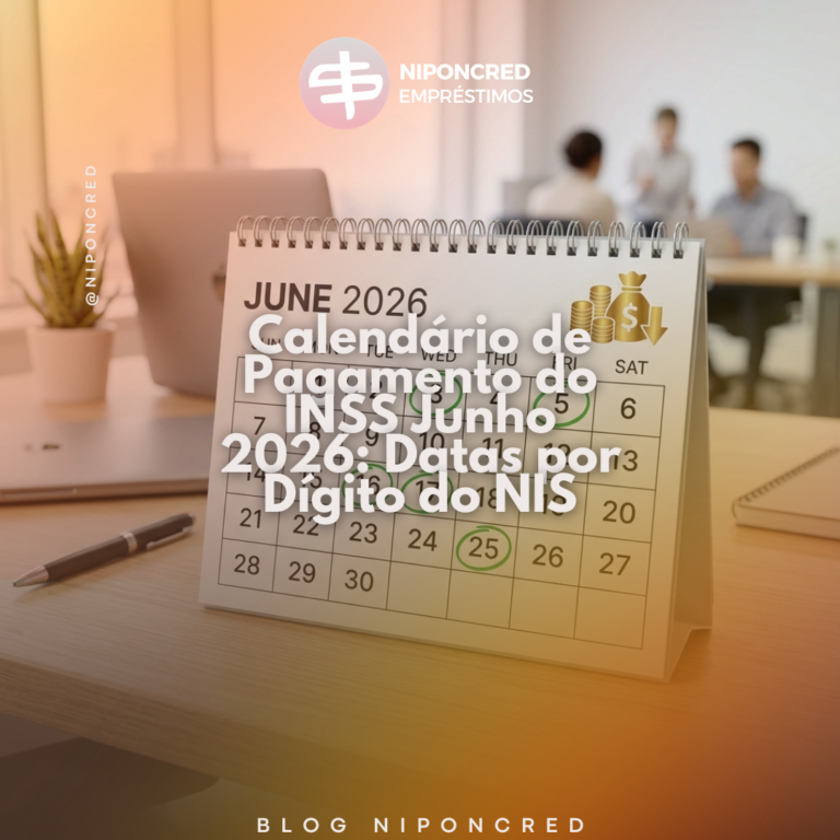calendário pagamento INSS junho 2026