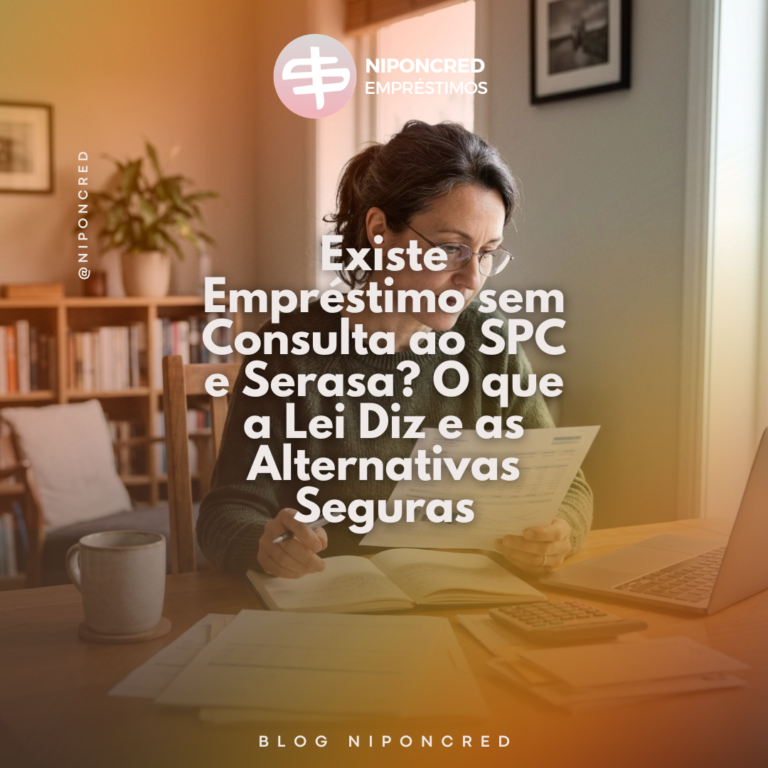 empréstimo sem consulta spc e serasa